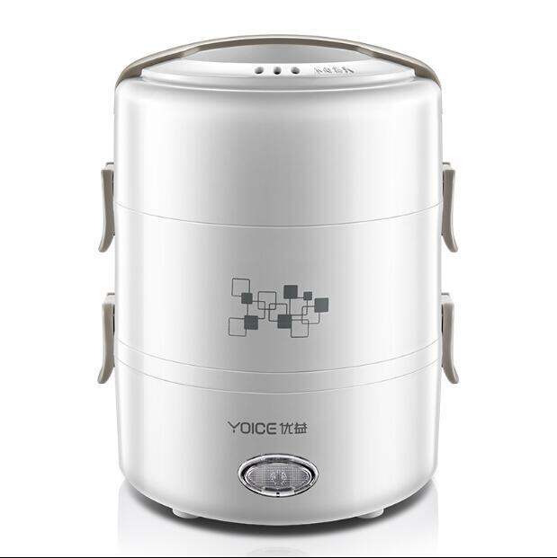 YOICE DFH16 2L/3 Tier Electric Lunch Box (Safety Mark) / Singapore