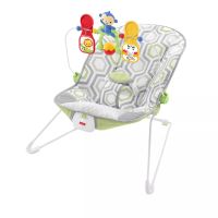 เปลสั้น เปลโยก เปลไกว Fisher-Price Geometric Meadow Baby Bouncer เปลสั่น ที่นอนของเล่นเด็ก ฟิชเชอร์ไพรส์ พิชเชอร์