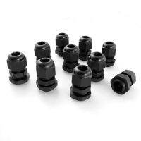 【cw】 10Pcs PG9 IP67 Cable Glands Connectors Black/White Plastic Joints Ideal Accessory 4 8mm Dia. 【hot】