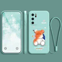 เคส huawei p40 ยางนิ่ม กันกระแทก กันน้ำ กันลื่น ฝาหลัง คลุมเต็มขอบ ไม่เบียด ฟิล์มมือถือ เคสใส่เลนส์ ลายการ์ตูนน่ารัก