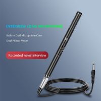 Professional Condenser Microphone Interview Recording Vlog Live Mic Super-cardioid for Canon Nikon Sony DSLR Camera Camcorder