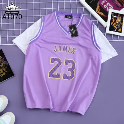 เสื้อกีฬาสีสันสดใส James 23