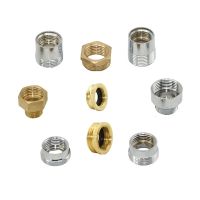 20PC 1/2" 3/4" 1" 3/8" Brass Thread Reducing Connector Male Female Thread Coupler Adapter Durable Drip Irrigation Fittings Watering Systems  Garden Ho