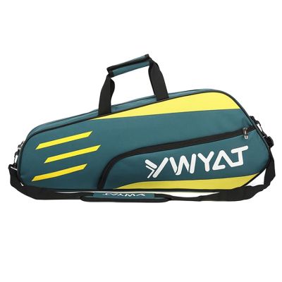 YWYAT Badminton Bag Outdoor Sports Training Fitness Racket Bags Large Capacity Waterproof Badminton Racquet Backpack