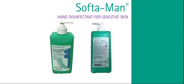 BBRAUN SOFTA-MAN CUTANEOUS SOLUTION 500ML HAND SANITIZER ( KKM APPROVED ...