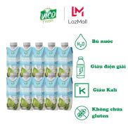 COMBO 10 HỘP NƯỚC DỪA NATURAL VICO FRESH 330ML - NGUYÊN CHẤT KHÔNG ĐƯỜNG