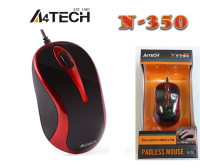 เมาส์ MOUSE A4TECH V-TRACK WIRED N-350 USB