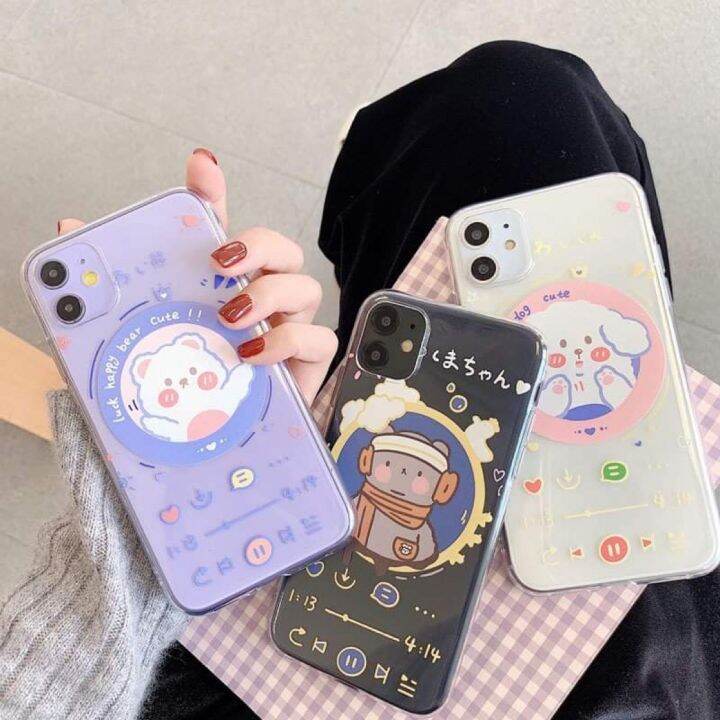 เคสโทรศัพท์มือถือ-caseiphone-case-เคสมือถือ-เคส-เคสไอโฟน-เคสใส-เคสใสไอโฟน-เคสน้องหมี-เคสรุ่นไอโฟน-เคสโทรศัพท์ไอโฟน-เคสมือถือไอโฟน-luckygirl-shop