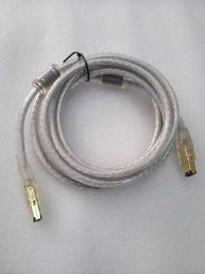 สายไฟวาย1394 Firewire 400 to Firewire 400 Cable, 6 Pin/6 Pin Male / Male - 10 FT 3 เมตร สายหนาสัญญานดีได้มาตราฐาน
