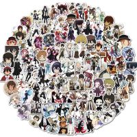 hot【DT】 10/30/50/100pcs Bungo Stray Dogs Anime Stickers for Motorcycles Bottle Luggage Skateboard Kids Decals