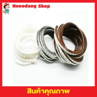 Foam strip adhesive เทปติดขอบประตู สีขาว เทปขนกันฝุ่น เทปติดขอบหน้าต่าง เทปปิดร่อง ประตูหน้าต่างแบบขน ซีลประตู กันฝุ่นแมลง ขนาดยาว 2 เมตร