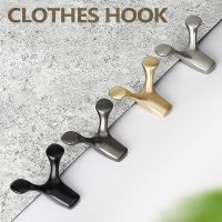 European Style Ox Horn Clothes Hook Alloy Wall-Mounted Coat Hook Bathroom Bedroom Coat Hook Living Room Decoration Bathrobe Hook