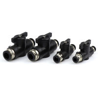 Air Valve BUC 4mm 6mm 8mm 10mm 12mm Pneumatic Push In Quick Joint Connector Hand Valve To Turn Switch 1Pc