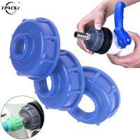 Durable IBC Water IBC Tank Fitting S60X6 Thread To 1/2 3/4 1 Garden Hose Connector IBC Tank Valve Replacement Adapter