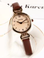 Womens watch student simple temperament womens niche light luxury small dial high-end retro womens watch fashion watch 【JYUE】