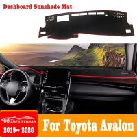 ☜✚ For Toyota Avalon 2019 2020 2021 2022 Car Dashboard Cover Mat Sun Shade Pad Instrument Panel Carpets Anti-UV Car Accessories