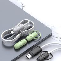 Pelindung kabel untuk Android IPhone 14 13 18/20W pelindung kepala Charger USB kabel Data lengan pelindung garis kabel pelindung