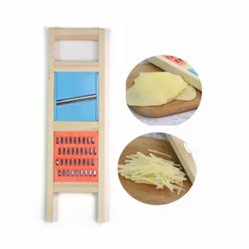 Wooden Potato Grater Cucumber Vegetable Slicer Salad Kitchen Shredder  Cheese Carrot Chopper Potato Peeler French Fry