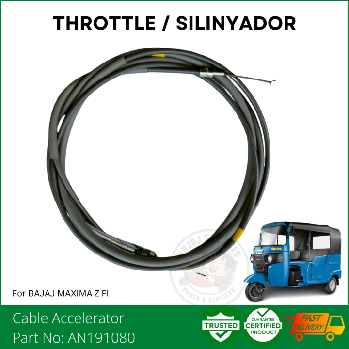 Cable Accelerator (AN191080) for BAJAJ Maxima Z FI Model Throttle