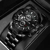 WOKAi DESIGN HighMineral Glass 40MM Ceramic GMT Mechanical Watches 30m Waterproof Classic Fashion Luxury Automatic Watch For Men