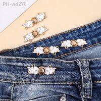 Sewing Tighten Waistband Slim Waist Clouds Deco Buttons Buckles Clasps For Jeans Pants Skirts Collar Clothes Coat Sweater Bag