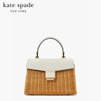 KATE SPADE NEW YORK KATY WICKER MEDIUM TOP HANDLE BAG KB281 กระเป๋าถือ