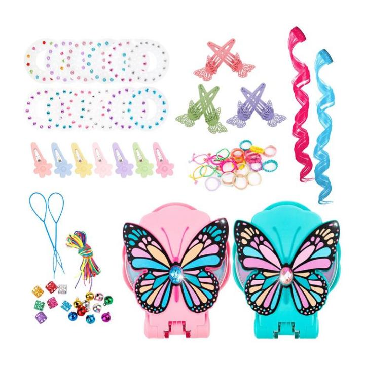 hair-glitter-gems-for-kids-78pcs-rhinestones-fairy-hair-kit-wig-hair-extension-butterfly-hair-gems-machine-bling-hair-gems-for-wig-hair-extension-famous