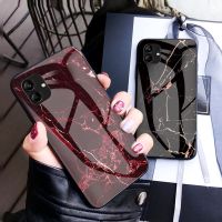 เคสโทรศัพท์ In Stock For Samsung Galaxy A04 A04S 4G A13 A23 LTE A53 A33 A73 M33 M53 M13 S22 Ultra S21 FE 5G 4G 2022 New Fashion Phone Cell Case Marble Texture Tempered Glass Hardcase Back Cover Smartphone Casing SamsungA04 GalaxyA04S เคส