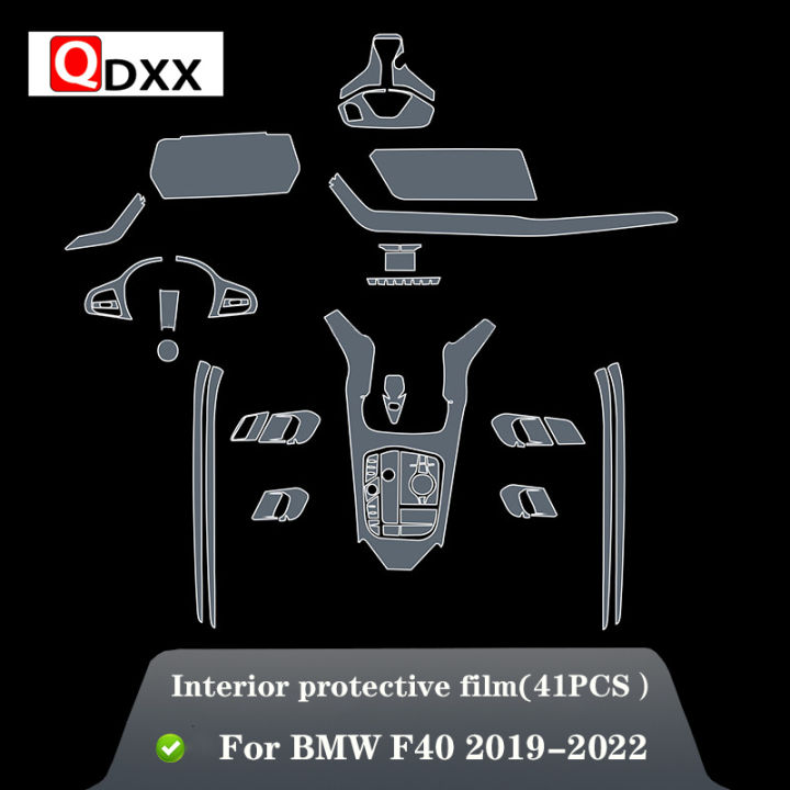 สำหรับ-bmw-f40-series-1-2020-2022ภายในรถคอนโซลกลางโปร่งใส-tpu-ป้องกันฟิล์ม-anti-scratc-ฟิล์มซ่อมอุปกรณ์เสริม