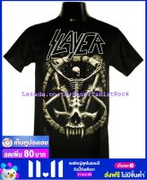 เสื้อวง SLAYER สเลเยอร์ ไซส์ยุโรป เสื้อยืดวงดนตรีร็อค เสื้อร็อค  SLR1661 สินค้าในประเทศ