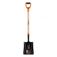 ส่งฟรี TRUPER 102563 ที่ตักดิน ที่ตักทราบ เสียม SQUARE POINT SHOVEL, CUSHION D-GRIP, 36 นิ้ว