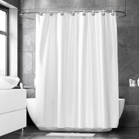 【CW】✓  Shower Curtain Contracted Duschvorhang Curtains with Hooks Bed and