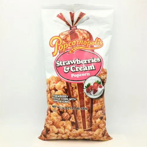 Popcornopolis Strawberry And Cream 680G | Lazada PH