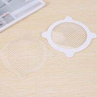 30 Pcs Disposable Shower Drain Hair Catcher Cover for Showers &amp; Bathtubs Mesh Stickers Mesh Filter Sink Strainer Sticker