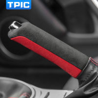 TPIC Alcantara สำหรับ Subaru BRZ โตโยต้า86 GT86 2013-2020 ABS รถเบรกมือปกเกียร์สติ๊กเกอร์เครือเถาภายในอุปกรณ์เสริมในรถยนต์