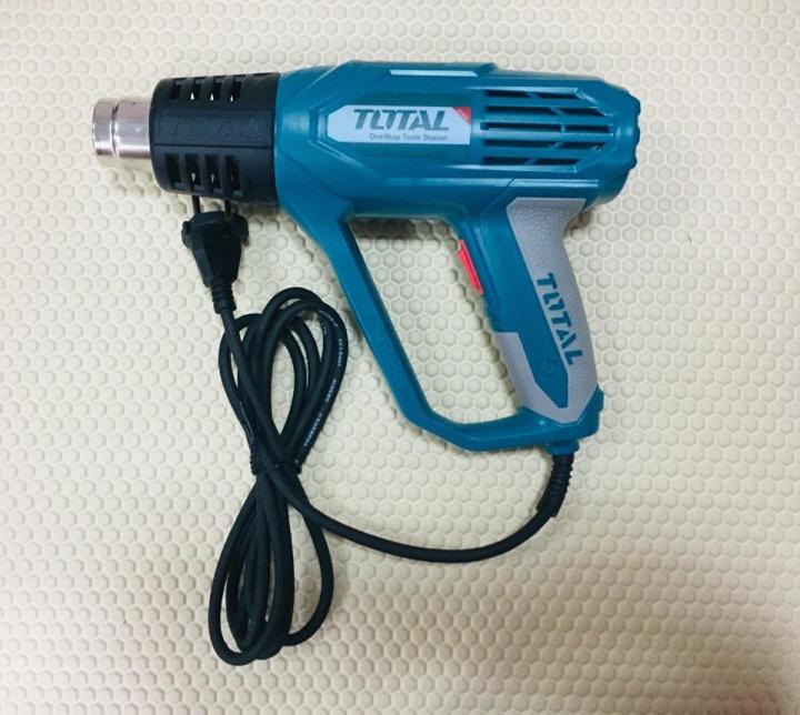 เครื่องเป่าลมร้อน-heat-gun-เครื่องเป่าลมดัดท่อ-ปืนเป่าลมร้อน-total-tb1206-ไฟ2000วัตต์