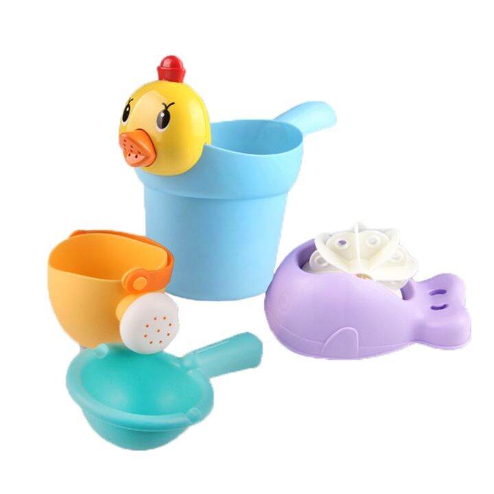 childrens-bathing-baby-playing-water-toy-set-watering-can-shower-boys-girls-baby-shampoo-cup-water-beach