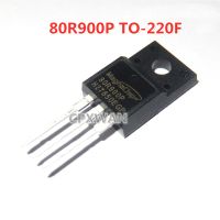 5ชิ้น MMF80R900P 80R900P TO-220F TO220F MMF80R900PTH 6A MOSFET 800V ทรานซิสเตอร์ใหม่แบบดั้งเดิม