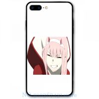 zero two is best grill Phone Case For iPhone 12 Pro 11 X XR XS Max 8 7 6 6s Plus 5s Soft TPU Glass Back Cover