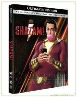 ชาแซม!  (4K อัลตร้าเอชดี &amp; บลูเรย์ 3 มิติ &amp; บลูเรย์ปกติ) ( แถมโปสการ์ด 6 แบบ) / Shazam! 4K Ultra HD includes Blu-ray 3D &amp; 2D (Free Postcard)