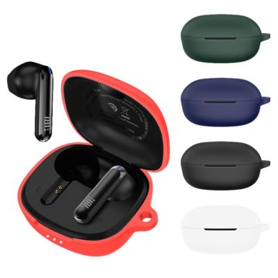 Dustproof Charging Box Protective Silicone Earphones Case Anti-Drop For JBL T280TWS X2 Blue Tooth Earbuds With Carabiner beneficial