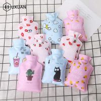 ❦ Cartoon Hand Warm Water Injection Explosion-Proof Hot Water Bottle Hot Handbag Portable Girls Pocket Hand Feet Hot Water Bags