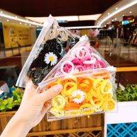 [COD] Korean version of the new daisy bag towel ring baby hair children do hurt rubber band simple stall wholesale