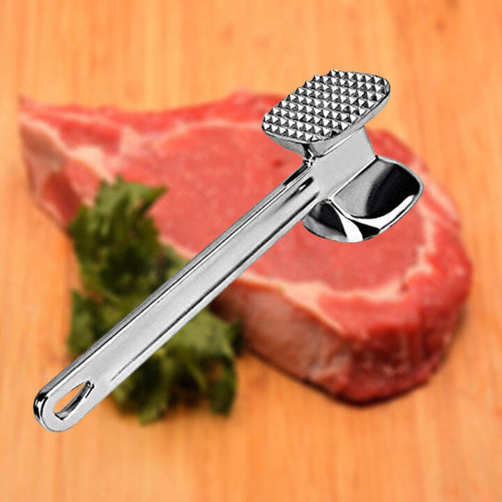 Meat Mallet Tenderizer, Food Hammer For Tenderizing And Flattening ...