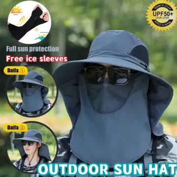 Shop Free Ice Sleeves Fishing Hat Men with great discounts and