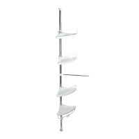 Extension type 4 Tier Corner Storage Holder Shelves Bathroom Shampoo Shower Kitchen Storage Rack Organizer Bath Accessory