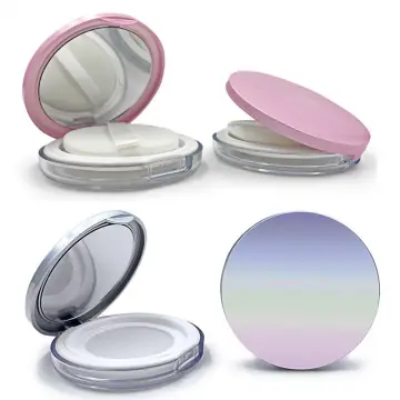 Rouge Box Portable 1pc Empty Compact Powder Container Makeup