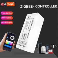 Etrnled DC5-24V อัจฉริยะ Zigbee ตัวควบคุมไฟ LED RGB CCT RGBW การควบคุมด้วยเสียงการทำงานของชีวิตอัจฉริยะด้วย Alexa Google Home Tuya Gateway Hub