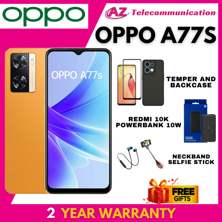 OPPO A77S 4G (8/128GB) : LOCAL SET : 2 YEARS WARRANTY : FREE GIFTS ...