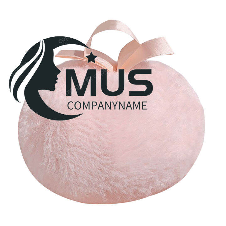 เครื่องสำอาง-mus-นุ่มสีพีชปัดแก้มพัฟแป้งนุ่มใช้ซ้ำได้-perlengkapan-rias-ลูกบอล